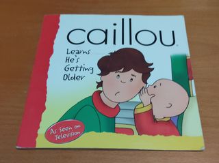 Cuento infantil en inglés de Caillou
