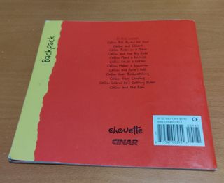 Cuento infantil en inglés de Caillou