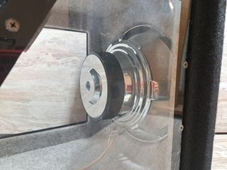 Subwoofer 12" 400W con caja metacrilato