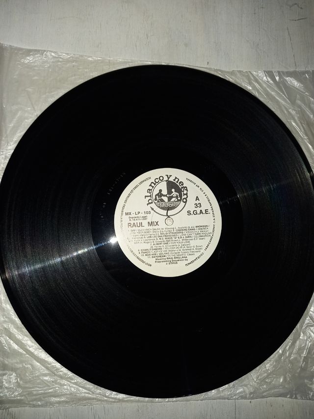 Raúl Mix - Recopilatorio Italo-Disco Gatefold 1987