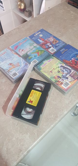 Colección Disney Vhs 6 películas