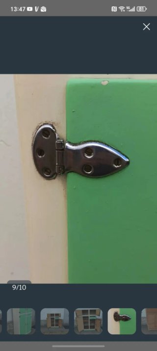 Alacena chinero vintage original de madera