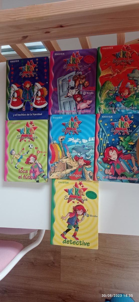 libros Kika Superbruja