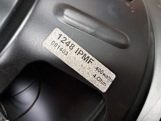 Subwoofer 12" Bumper 1248 IPMF 400W con caja HMH
