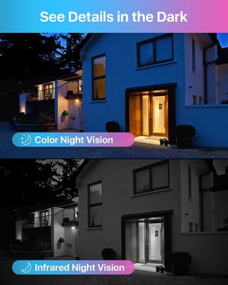 Cámara de Vigilancia WiFi Exterior con 360° Pan