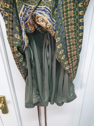 Vestido estampado otoño