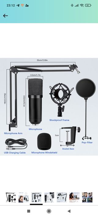 Micrófono profesional Nuevo