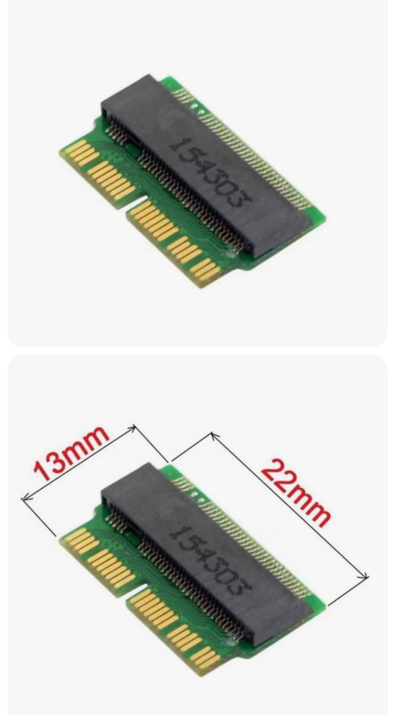 Adaptador M2 a NVMe para Macbook Air Pro afbeelding 2