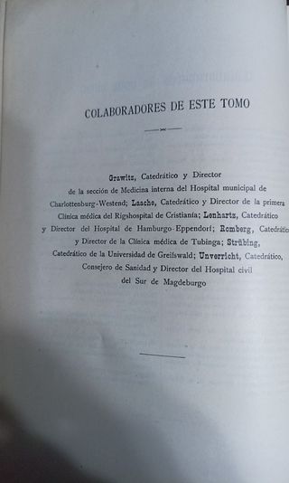 TRATADO DE MEDICINA CLIÍNICA Y TERAPEUTICA. (01)