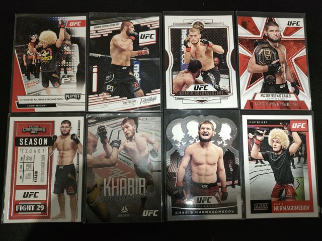 Khabib Nurmagomedov lote cartas UFC