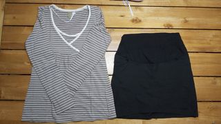 Ropa pre-mamá de embarazada y para lactancia.