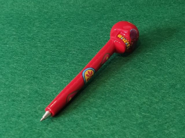 Funda de gafas Frida Kahlo + bolígrafo calaca.