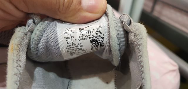 Nike 270. N.33  originales