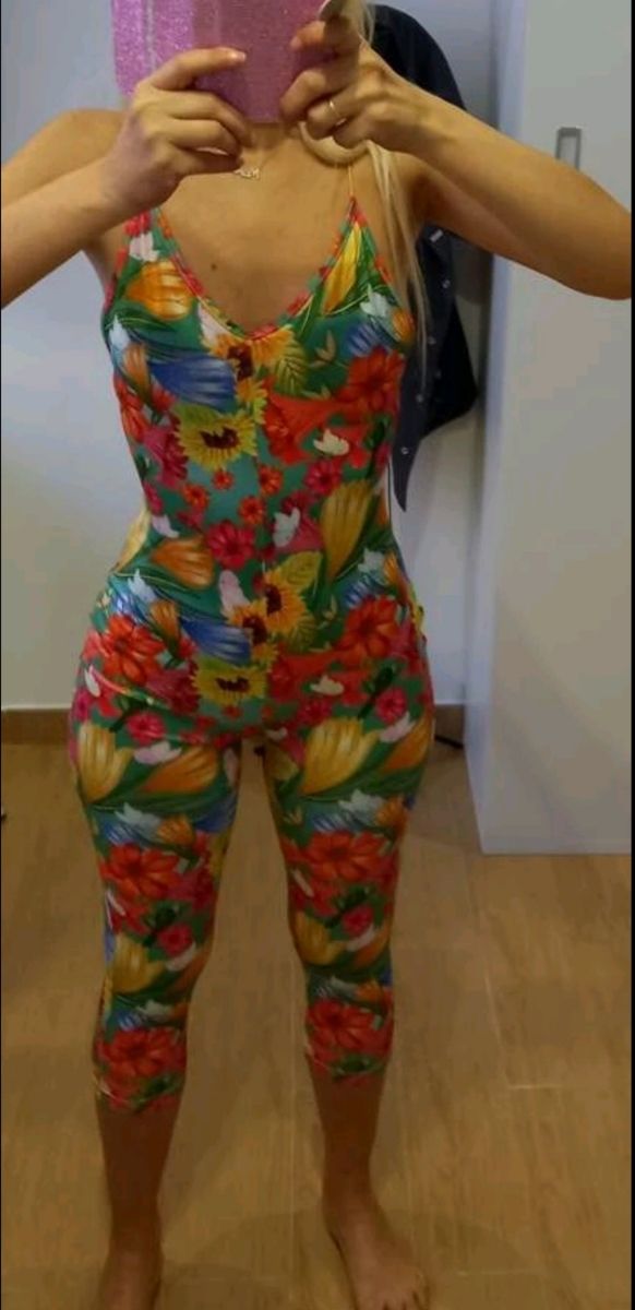 Mono espalda cruzada estampado