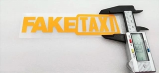 PEGATINAS VINILO FAKE TAXI REF.: 2332