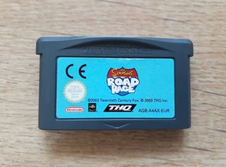 JUEGO THE SIMPSONS ROAD RAGE - GAME BOY ADVANCE