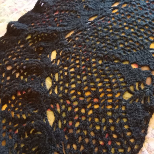 splendido Scialle In Lana Moyer nero