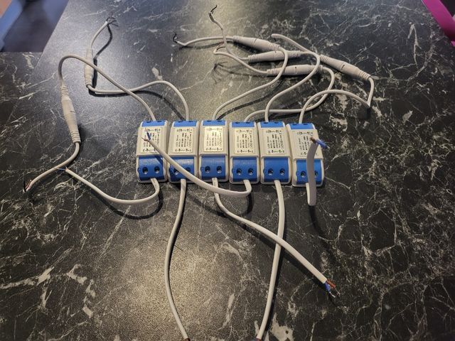 6 packTransformador Leds 15-20w con clik