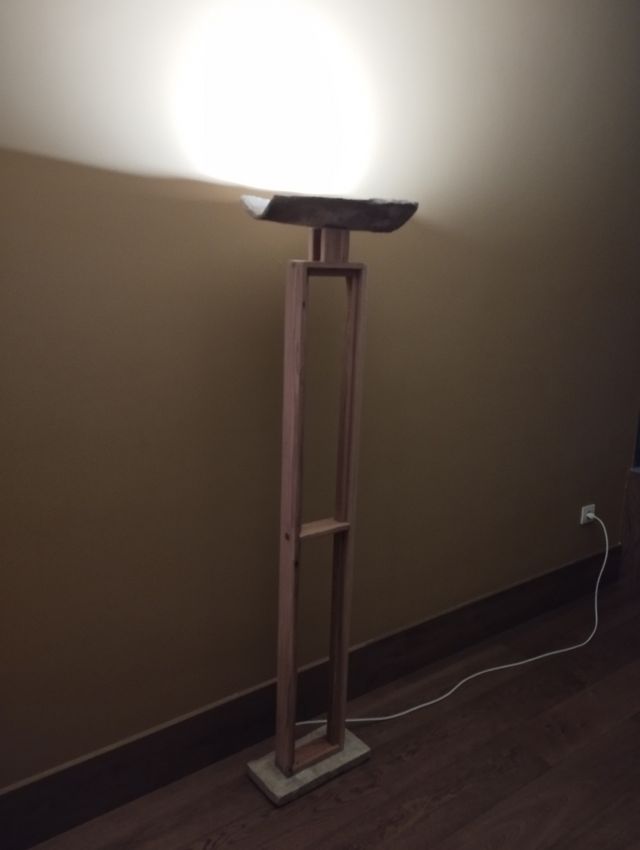 Lampara hecha a mano