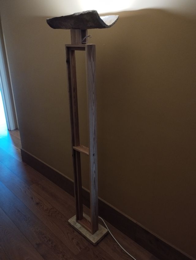 Lampara hecha a mano