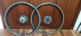 Juego de ruedas Mavic Open Disc completas 