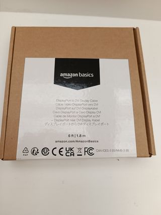 Amazon Basics - Cable de DisplayPort a DVI