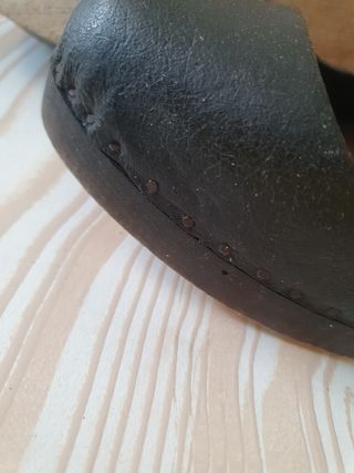 Zuecos antiguos madera