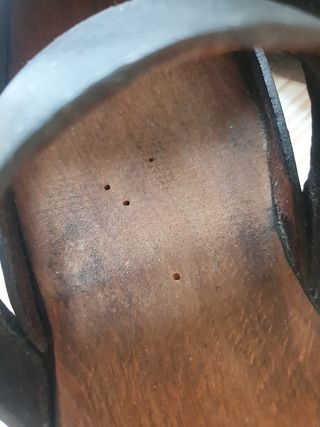 Zuecos antiguos madera