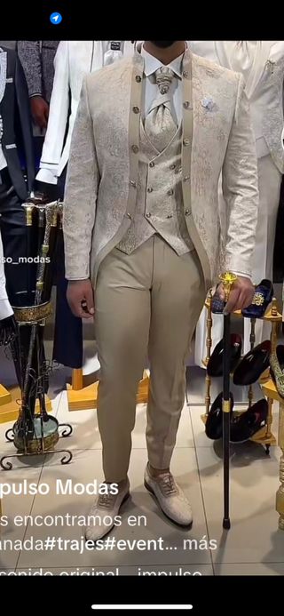 traje de novio