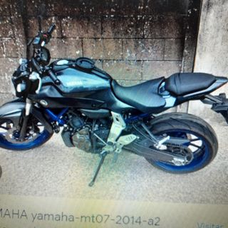 Despiece yamaha mt 07 2015 limitada a2