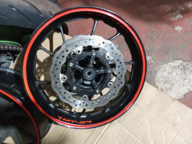 Despiece yamaha mt 07 2015 limitada a2