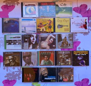Cd musica jazz. Soul, clasica, bosa nova