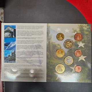 Monete Euro Serie di Prova Andorra 2003