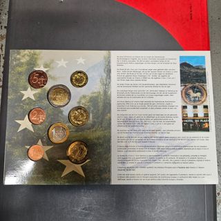 Monete Euro Serie di Prova Andorra 2003