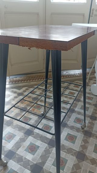 Mesa de diseño 1960-1970