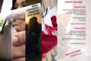 FOTÓGRAFO BODAS. VÍDEO