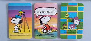 9 Calendários SNOOPY - anos 80