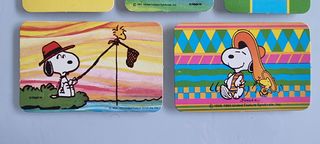 9 Calendários SNOOPY - anos 80