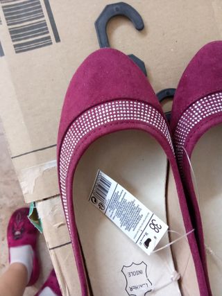 Manoletinas talla 38