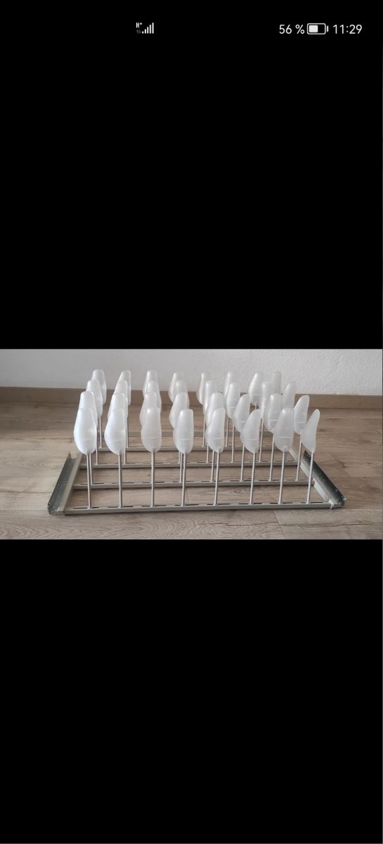 Estructura zapatero extraible ikea komplement