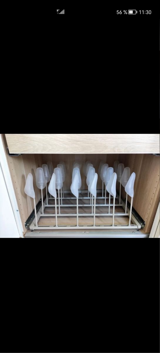 Estructura zapatero extraible ikea komplement