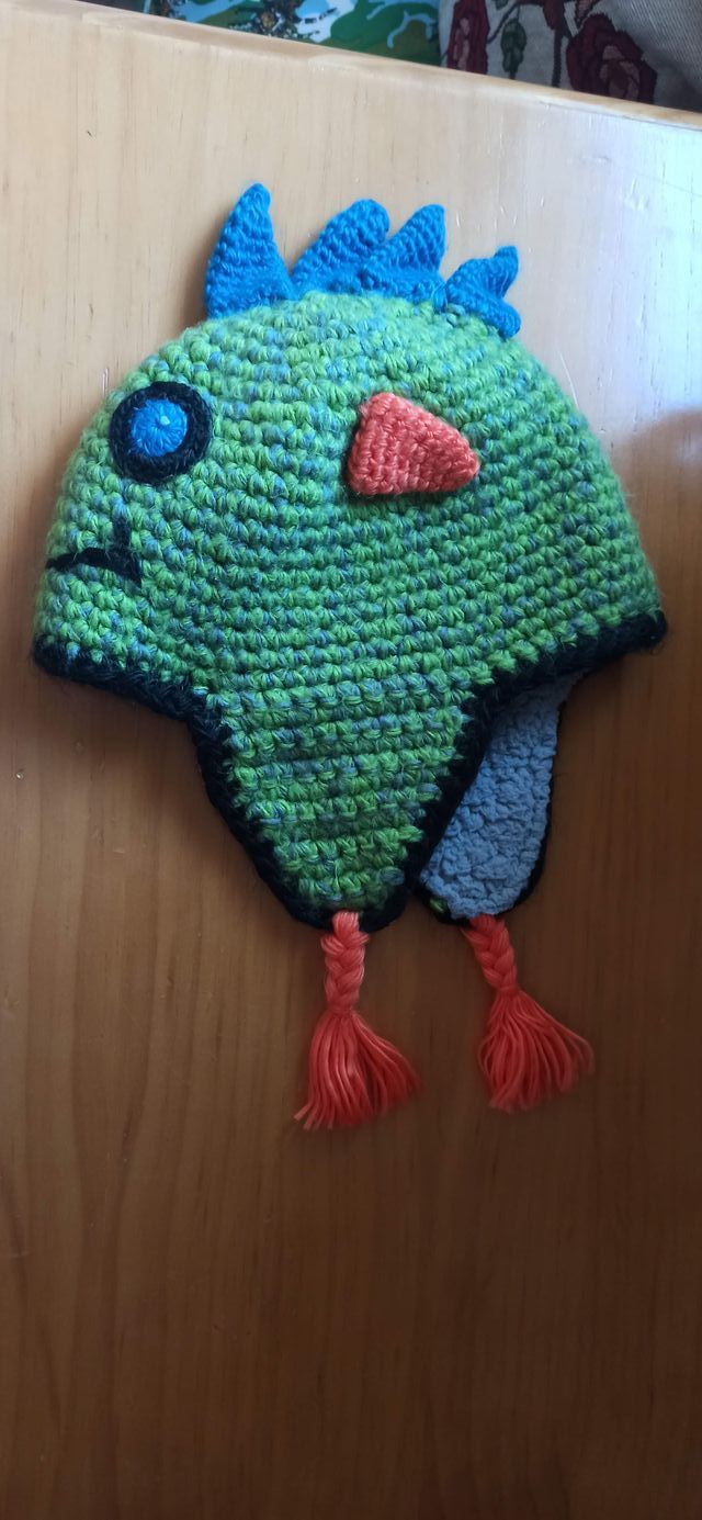 Gorro de monstruo para 1-2 años