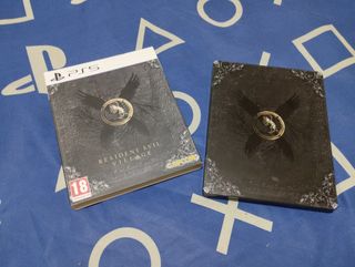 Resident evil village ps5+ steelbook