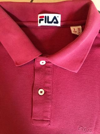 Polo uomo Fila in piquè cotone 100%