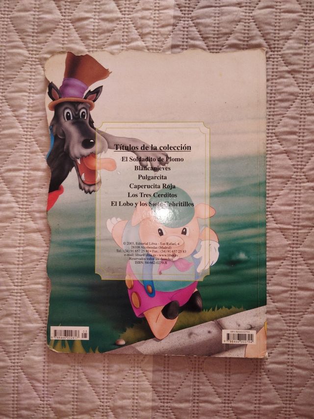 LIBRO INFANTIL LOS TRES CERDITOS 🐷