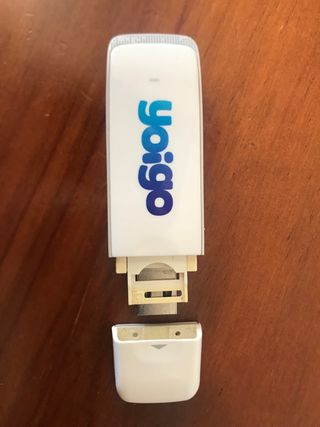 Modem usb libre con ranuras sim y SD+Router