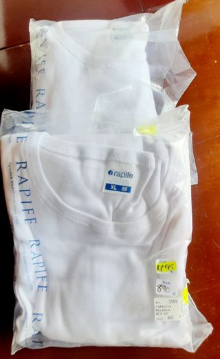 2 CAMISETAS PARA CABALLERO