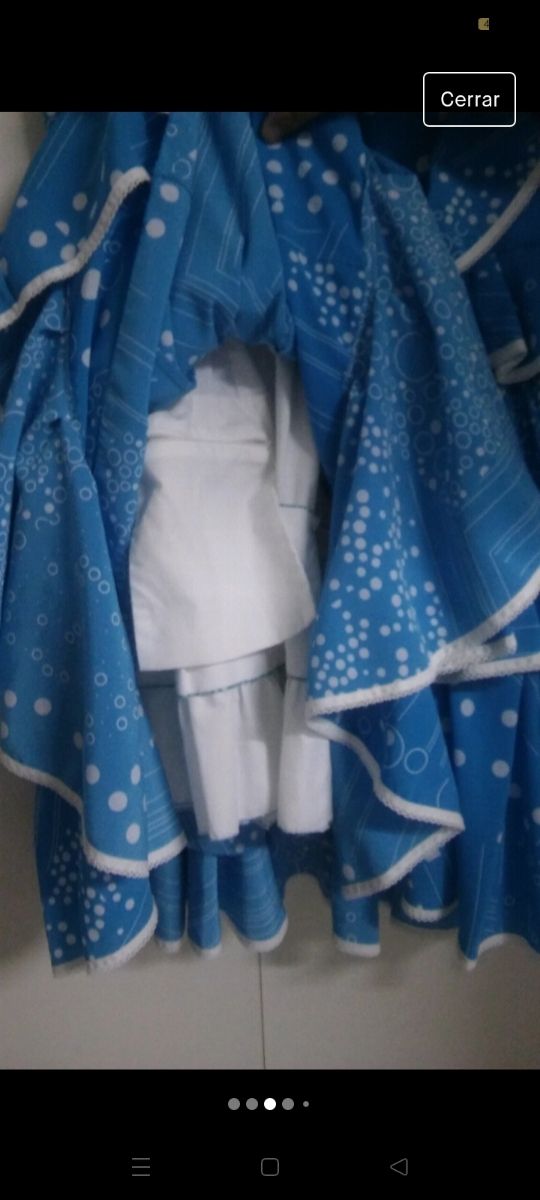 Conjunto flamenca falda y camisa