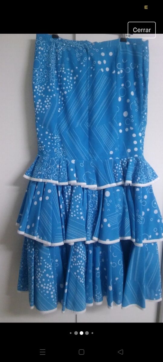 Conjunto flamenca falda y camisa