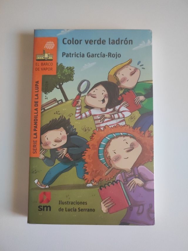 Libro Color verde ladrón